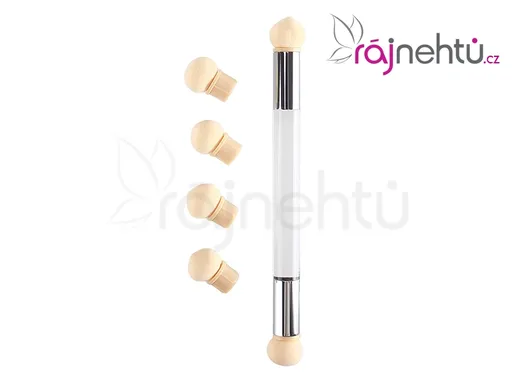 Ráj nehtů Houbička pro ombré efekt s vyměnitelnými nástavci