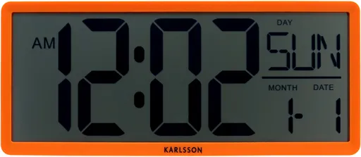 Karlsson Retro LCD digitální hodiny KA6020OR