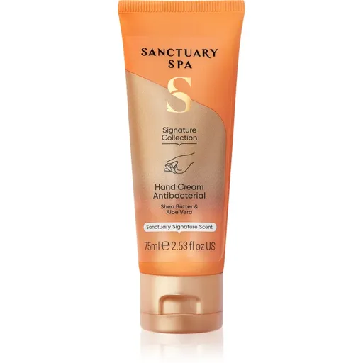 Sanctuary Spa Signature Collection pečující krém na ruce s antibakteriální přísadou 75 ml
