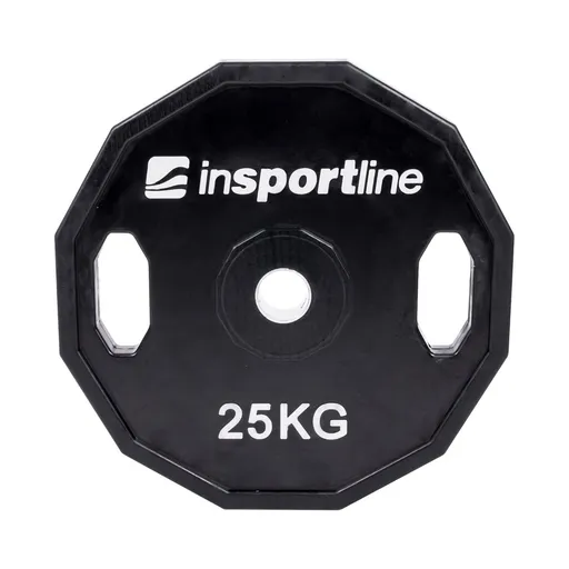 inSPORTline Pogumovaný kotouč  Ruberton 25 kg 30 mm