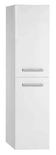 AQUALINE VEGA skříňka vysoká s košem, 40x150x31cm, bílá VG160