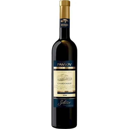 Vinařství Pavlov Chardonnay 2024 pozdní sběr Solitér