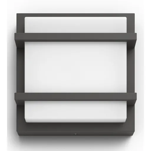 Philips 17394/93/P3 Petronia Venkovní nástěnné LED svítidlo 19 cm, antracit