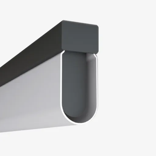 LUCIS závěsné svítidlo AULA ZT 42W LED 3000K akrylátové sklo šedá ZT.AU1.L1.1200.47