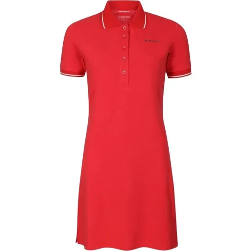 PROGRESS ANETA Dámské sportovní pološaty, červená, velikost