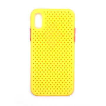 Tel Protect Breath kryt pro iPhone X/XS žlutý (TT4226)