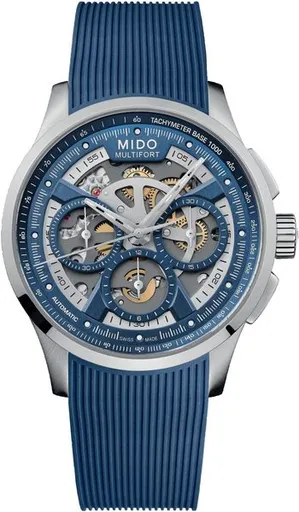 Mido Multifort Skeleton Chronograph M038.662.17.040.00