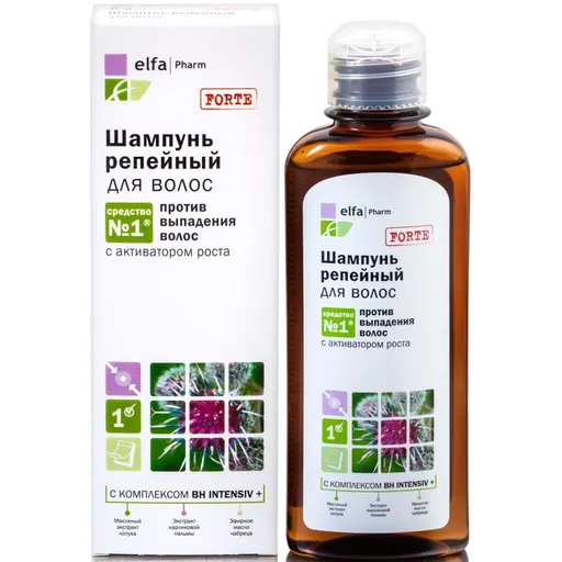 Lopuchový šampon proti vypadávání vlasů - 200 ml - Elfa Pharm