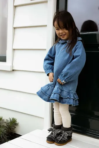 Dětské šaty s bavlnou Donsje Luus Dress