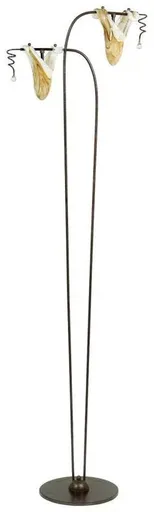 Dvojitá stojací lampa Patina 2 Magma