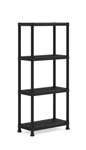 KIS PLUS 54617 Plastový otevřený regál 60/4 - 135 x 60 x 30 cm