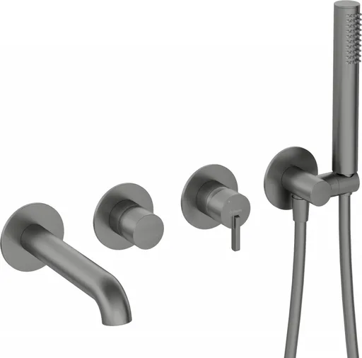 DEANTE Silia titan Vanová baterie, 4otvorová, podomítková BQS_D18P