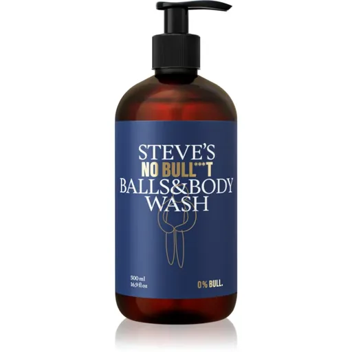Steve's No Bull***t Balls and Body Wash energizující sprchový gel 500 ml
