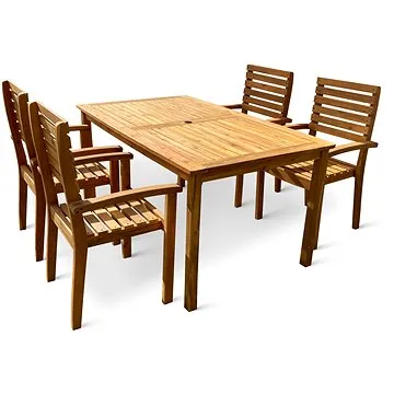 TEXIM Set zahradního nábytku LUC 1stůl+4křesla