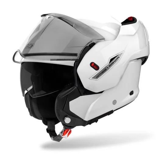 Překlopná přilba AIROH MATHISSE 2 Color P/J bílá lesklá XS (53-54)