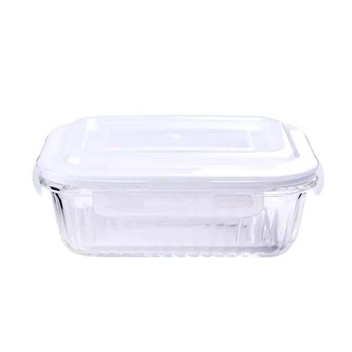 Skleněná zapékací miska s víkem KITCHISIMO 1500ml borosilikát