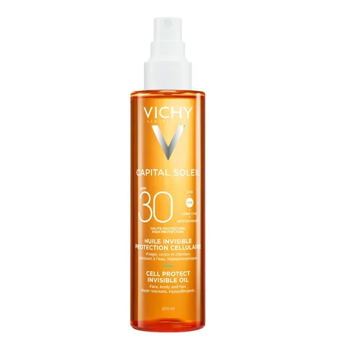 Vichy Capital Soleil Neviditelný olej SPF30 200 ml