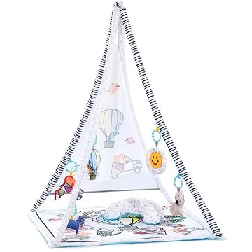 Hauck Hrací deka 1st Tent se závěsnými hračkami (4894352763067)