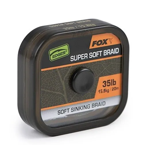 Fox Návazcová Šňůrka Naturals Soft Braided Hooklength 20 m - 35lb,Fox Návazcová Šňůrka Naturals Soft Braided Hooklength 20 m - 35lb