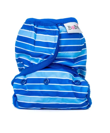 Bobánek Svrchní kalhotky suchý zip 1 ks modré proužky