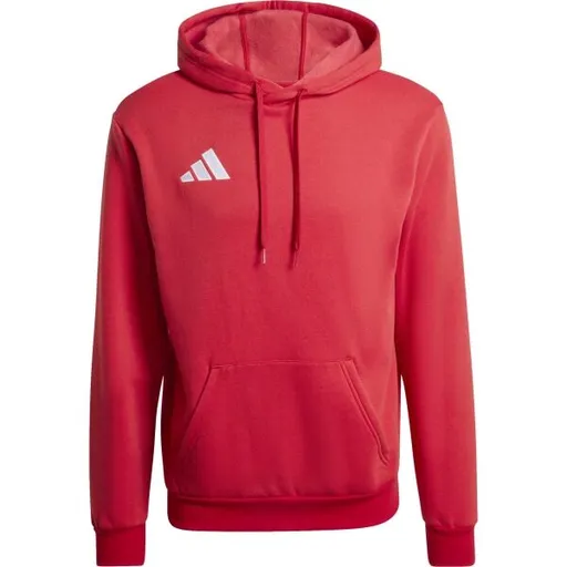 adidas ENTRADA 26 HOODY Pánská mikina, červená, velikost
