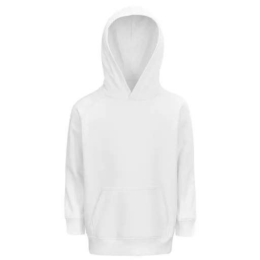 SOL'S Dětská mikina s kapucí Stellar - Bílá | 6 let