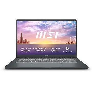 MSI Prestige 14 Evo A12M-095CZ Celokovový (Prestige 14Evo A12M-095CZ)