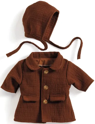 Obleček pro panenky Podzimní kabátek