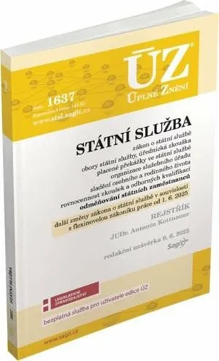 ÚZ č. 1637 - Státní služba
