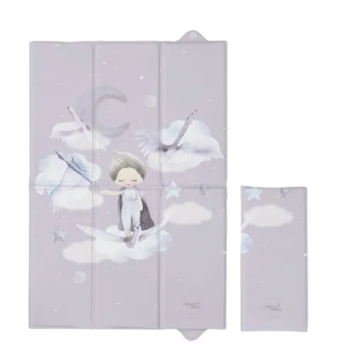 CEBA BABY Podložka přebalovací cestovní (60x40) Basic Wild Swans