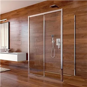 Mereo Sprchový kout, LIMA, čtverec, 100x100x100x190 cm, chrom ALU, sklo Point (CK85732K)