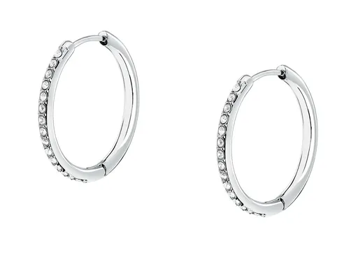 Morellato Ocelové kruhy s krystaly Ø 2 cm Creole SAUP24