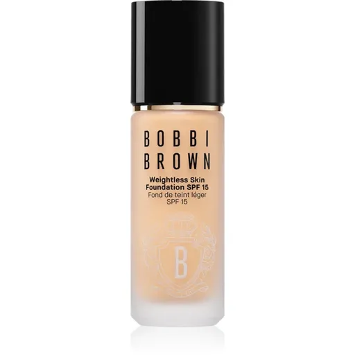 Bobbi Brown Weightless Skin Foundation SPF 15 dlouhotrvající make-up s hydratačním účinkem odstín Natural Tan 30 ml