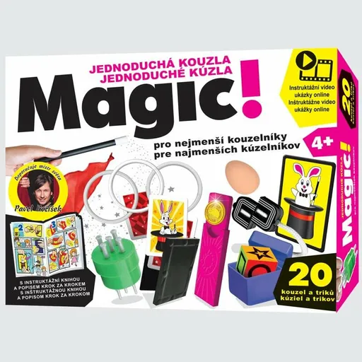 Magic! Jednoduchá kouzla pro nejmenší kouzelníky (20 triků)