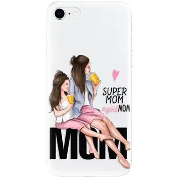 iSaprio Milk Shake - Brunette pro iPhone SE 2020 (shakbrun-TPU2_iSE2020)