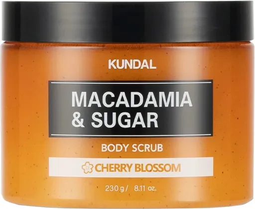 KUNDAL Tělový peeling Macadamia & Sugar Cherry Blossom (Body Scrub) 550 g