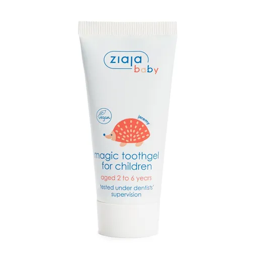 Ziaja Baby Zubní gel Ježek 2–6 let 50 ml