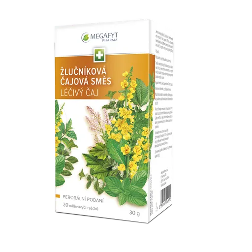 Megafyt Žlučníková čajová směs nálevové sáčky 20x1,5 g