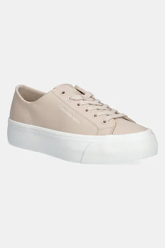 Sneakers boty Calvin Klein Jeans VULC FLATFORM LOW MG LTH