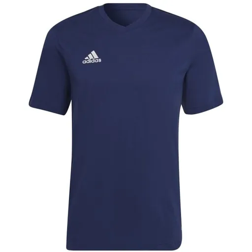 adidas ENTRADA 22 TEE Pánské triko, tmavě modrá, velikost XXL
