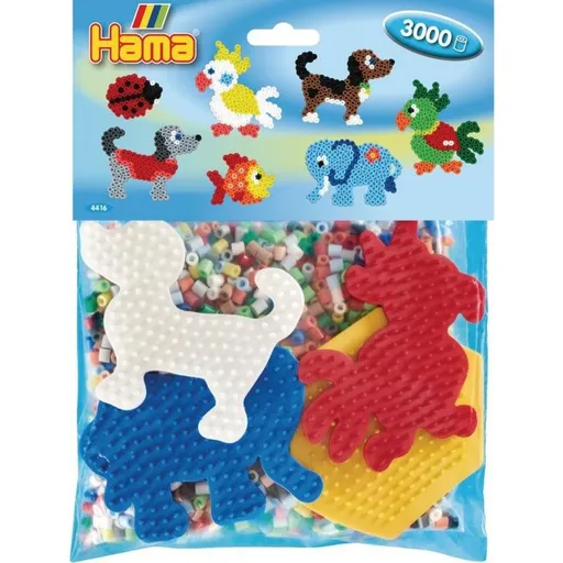 HAMA Mix korálků a podložek MIDI H4416