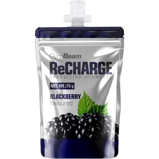 GymBeam RECHARGE GEL 75 G OSTRUŽINA Doplněk stravy, , velikost 75 G