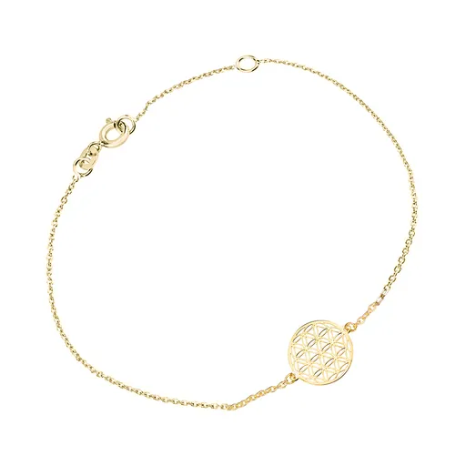 Cutie Jewellery Jemný dámský náramek ze žlutého zlata Z0121-60-X-1