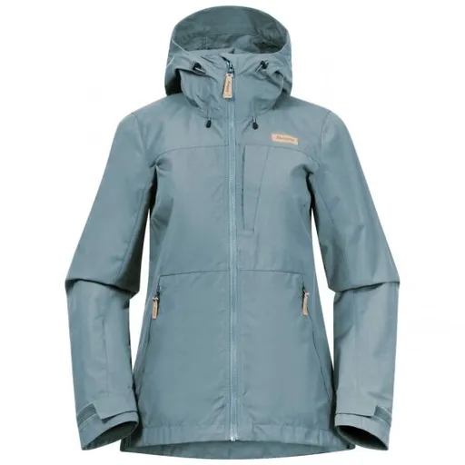Bergans NORDMARKA LEAF LIGHT WIND JACKET WOMEN Větruodolná bunda, světle modrá, velikost