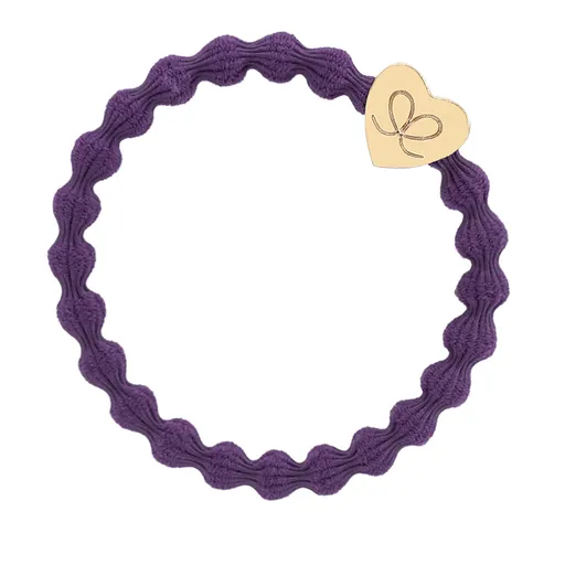 By Eloise London Gold Heart Purple (Purple)