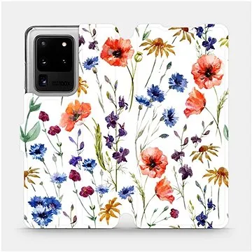 Flip pouzdro na mobil Samsung Galaxy S20 Ultra - MP04S Luční kvítí (5903516769322)