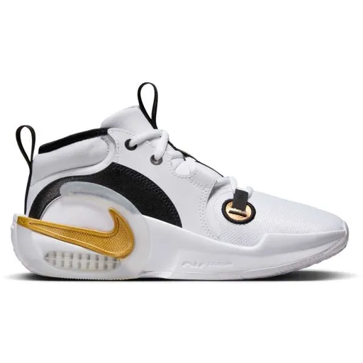 Nike AIR ZOOM CROSSOVER 2 Dětská basketbalová obuv, bílá, velikost 37.5