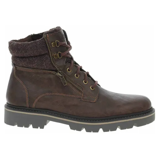 Pánská kotníková obuv s.Oliver 5-16200-41 dark brown 44