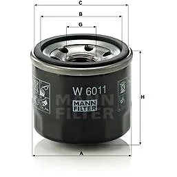 MANN-FILTER W6011 (W6011)