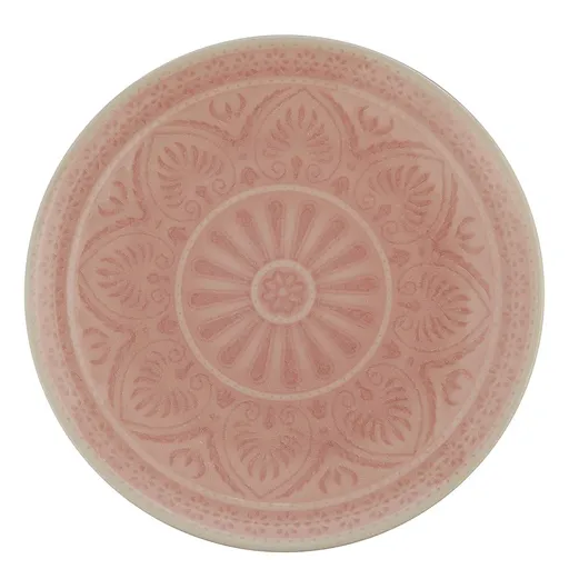 SUMATRA Talíř 21 cm - sv. růžová